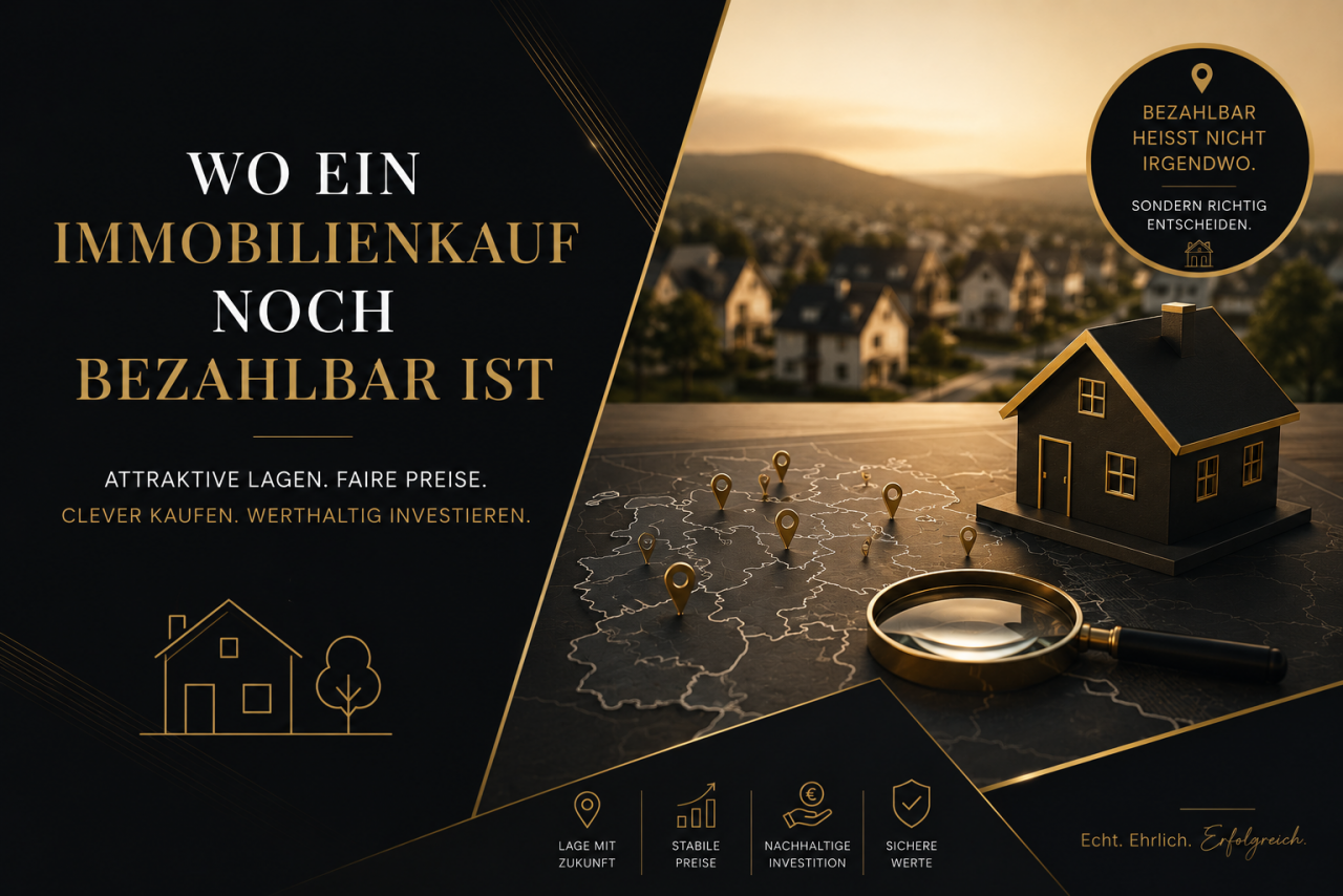Foto Von der Mietwohnung ins Eigenheim: Eine aktuelle Studie zeigt, wo K�ufer zwischen 30 und 44 Jahren trotz hoher Preise noch realistische Chancen haben � und welcher Faktor dabei entscheidend ist.<br><br>Einleitung: Der Traum vom Eigenheim unter Druck<br><br>Der Wunsch nach den eigenen vier W�nden ist in Deutschland ungebrochen. F�r viele Menschen bedeutet Wohneigentum Sicherheit, Unabh�ngigkeit und eine wichtige S�ule der Altersvorsorge. Besonders f�r die Altersgruppe zwischen 30 und 44 Jahren stellt der Immobilienkauf oft einen zentralen Lebensschritt dar: Familiengr�ndung, berufliche Stabilit�t und langfristige Planung fallen h�ufig in diese Phase.<br><br>Doch die Realit�t hat sich in den vergangenen Jahren deutlich ver�ndert. Steigende Immobilienpreise, h�here Baukosten und vor allem gestiegene Zinsen haben den Zugang zum Eigentum erheblich erschwert. W�hrend noch vor wenigen Jahren g�nstige Finanzierungen den Kauf erleichterten, m�ssen Erstk�ufer heute deutlich genauer rechnen.<br><br>Trotzdem gibt es gute Nachrichten: Der Immobilienkauf ist nicht �berall gleicherma�en schwierig. Eine differenzierte Betrachtung zeigt, dass es weiterhin Regionen gibt, in denen Wohneigentum f�r Erstk�ufer erreichbar bleibt. Entscheidend ist dabei nicht nur der Kaufpreis � sondern ein ganz bestimmter Faktor, der oft untersch�tzt wird.