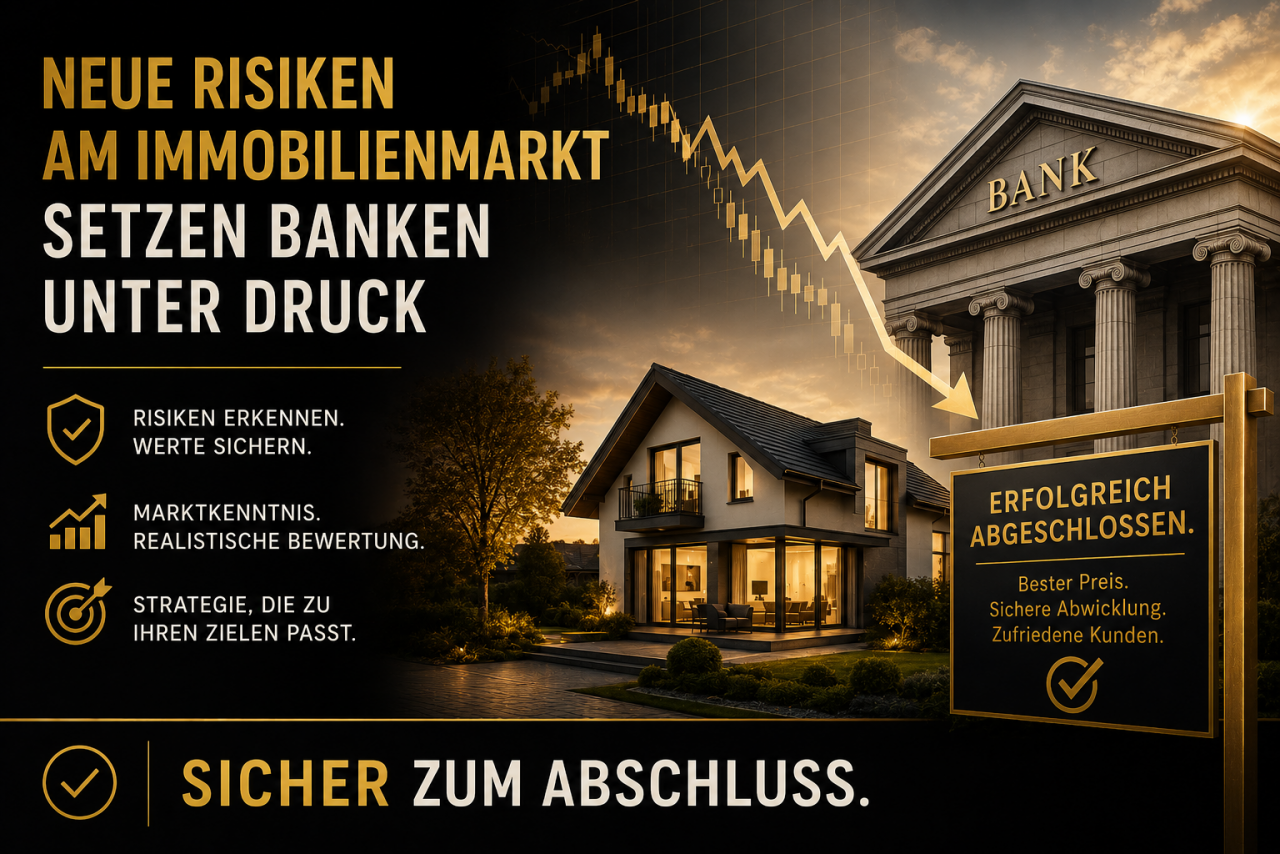 Foto Noch vor wenigen Jahren galt der deutsche Immobilienmarkt als nahezu unangreifbar. Die Preise kannten vielerorts nur eine Richtung, Finanzierungen waren g�nstig wie nie zuvor und Banken vergaben Darlehen teilweise mit erstaunlicher Selbstverst�ndlichkeit. Immobilien galten als sicherer Hafen, als Inflationsschutz und als stabile Altersvorsorge. Viele Eigent�mer hatten das Gef�hl, dass die Werte ihrer H�user und Wohnungen praktisch automatisch steigen w�rden. K�ufer wiederum standen unter enormem Druck, �berhaupt noch eine passende Immobilie zu finden, bevor die Preise erneut anzogen.<br><br>Doch der Markt hat sich ver�ndert. Und mit ihm ver�ndert sich auch die Haltung der Banken. Die Kombination aus steigenden Finanzierungskosten, unsicheren wirtschaftlichen Rahmenbedingungen, strengeren energetischen Anforderungen, regional sinkender Nachfrage und zunehmender Vorsicht der Kreditinstitute sorgt daf�r, dass sich derzeit ein v�llig neues Spannungsfeld am Immobilienmarkt entwickelt. Die Auswirkungen sind bereits deutlich sp�rbar � auch in Regionen wie Baden-Baden, Rastatt, Gaggenau, B�hl oder Karlsruhe.<br>