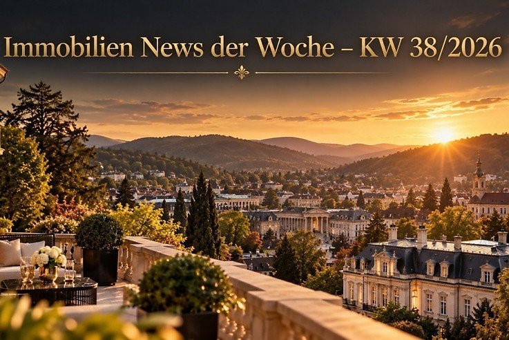 Foto Immobilienmarkt Baden-Baden aktuell: Was steigende Bauzinsen, die neue Zinsentscheidung der EZB und die Preisentwicklung im September 2026 f�r Eigent�mer, K�ufer und Verk�ufer bedeuten.