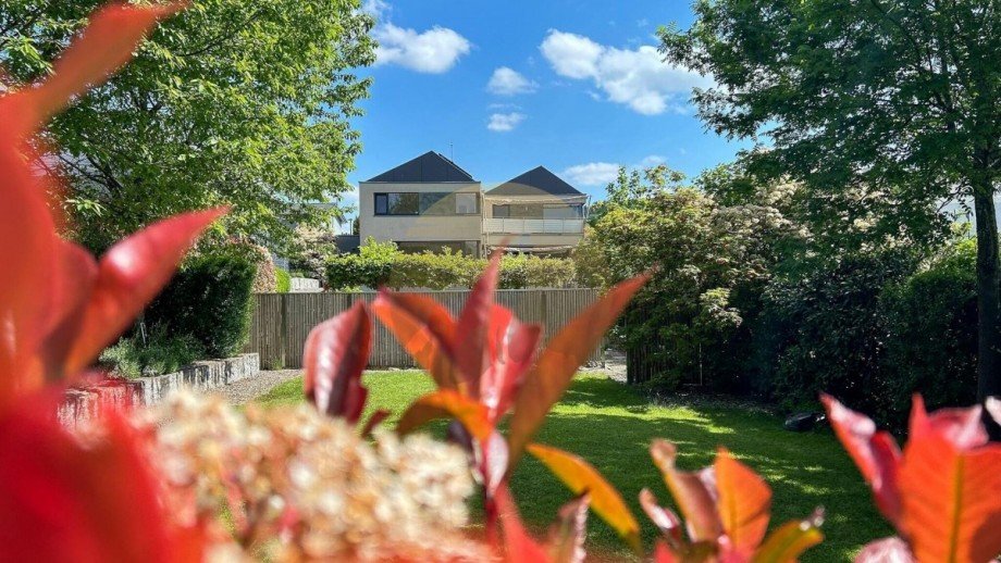 Blick vom Garten Zweifamilienhaus Ettenheim