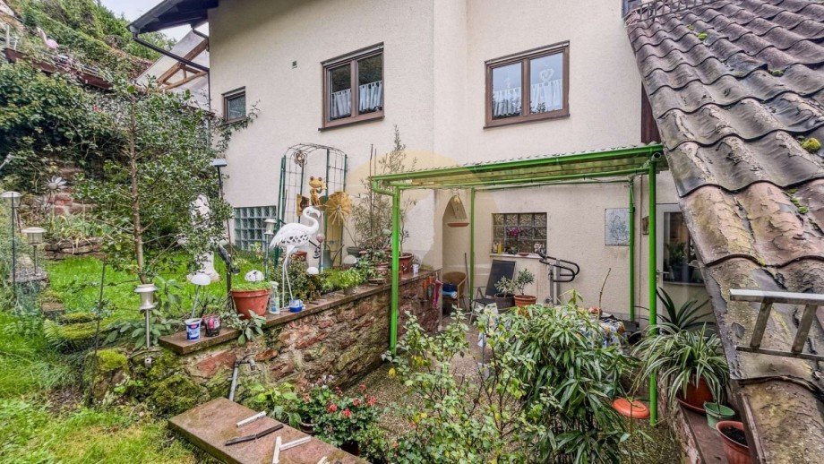 Terrasse / Garten Doppelhaush�lfte Gernsbach