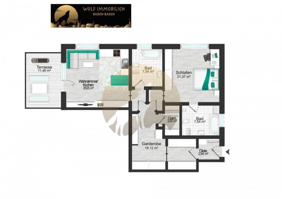 wohnung-baden-baden-grundriss-einliegerwohnung-wolf-immobilien Terrassenwohnung Baden-Baden