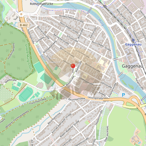 Lageplan Etagenwohnung Gaggenau