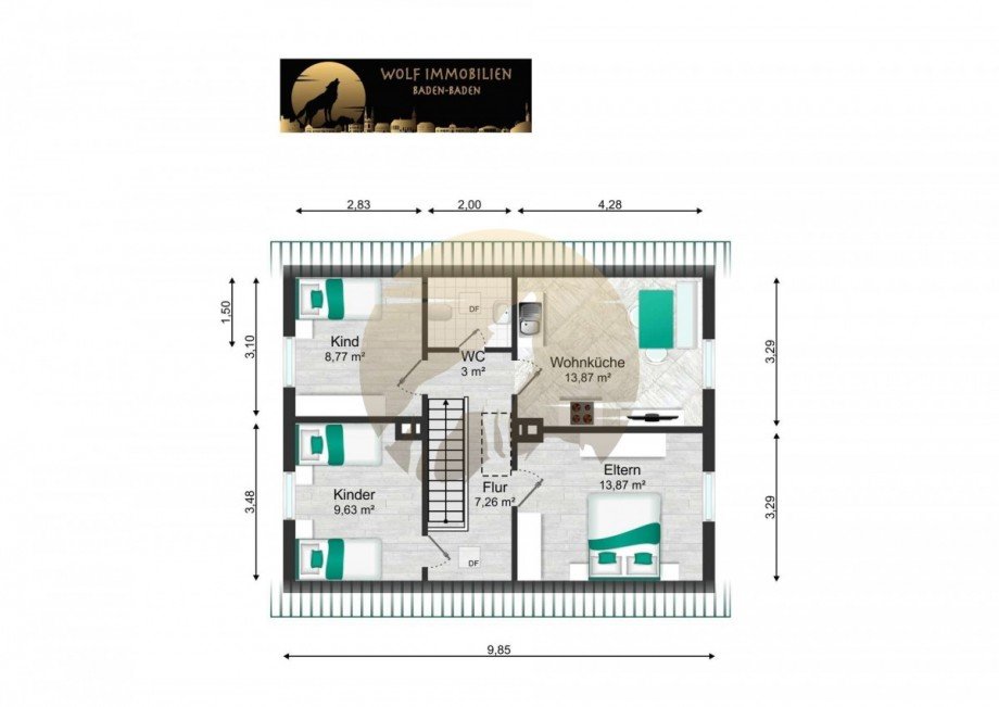 haus-gaggenau-ottenau-grundriss-dg-wolf-immobilien Einfamilienhaus Gaggenau