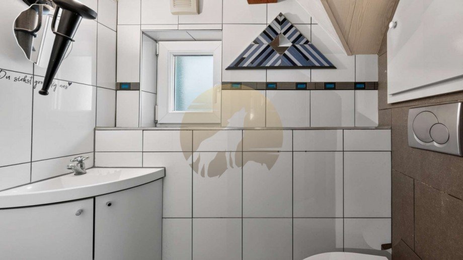 Toilette Dachgeschosswohnung Achern