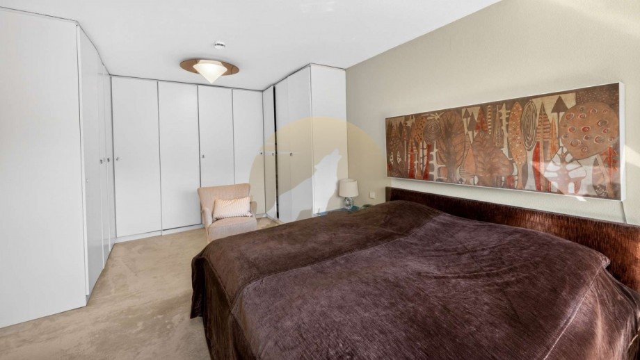 Schlafzimmer Terrassenwohnung Baden-Baden