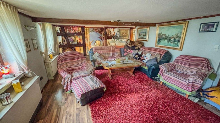 Wohnzimmer Doppelhaush�lfte Gernsbach