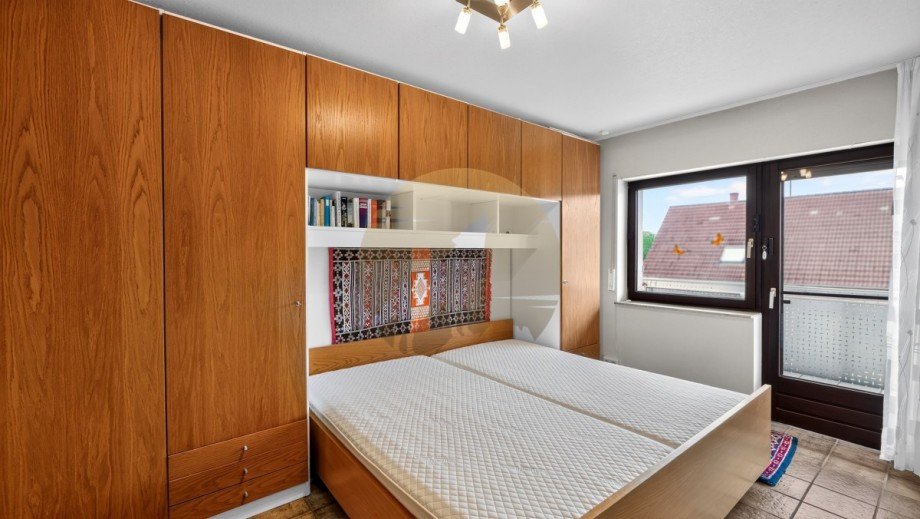 Schlafzimmer OG Doppelhaush�lfte Rastatt