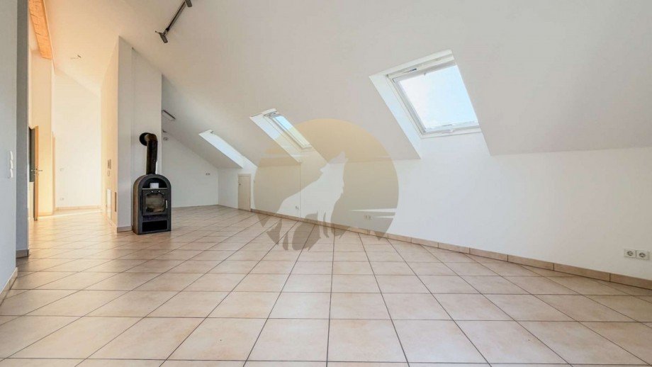 wohnung-rastatt-wohnbereich-wolf-immobilien Dachgeschosswohnung Rastatt
