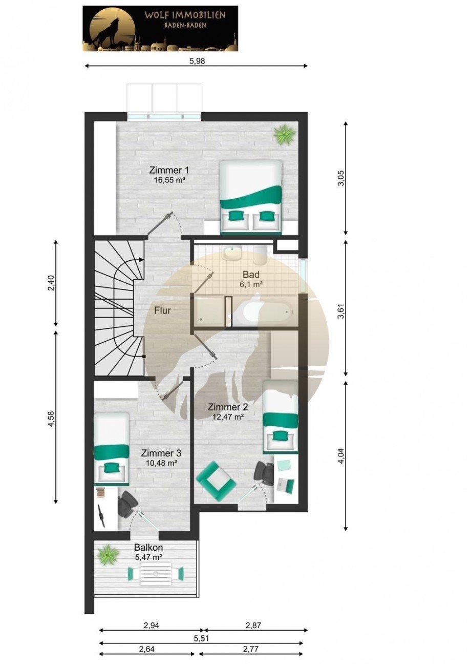 haus-achern-oberachern-grundriss-og-wolf-immobilien Doppelhaush�lfte Achern