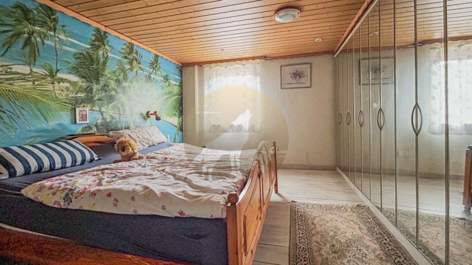 Schlafzimmer OG Doppelhaush�lfte Gernsbach