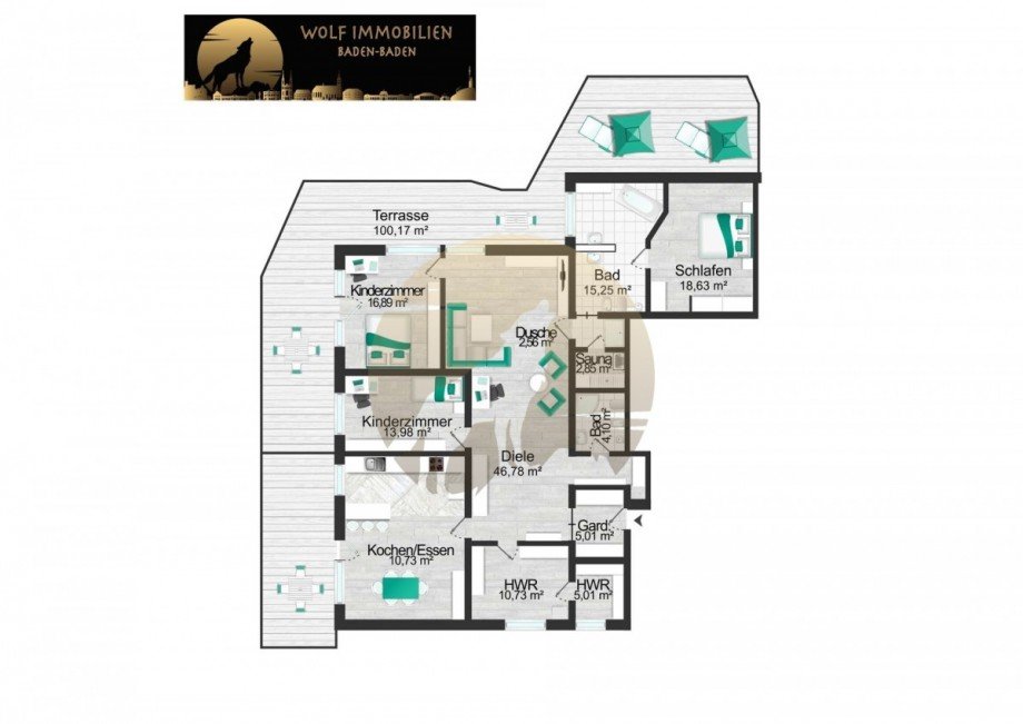 wohnung-baden-baden-grundriss-hauptwohnung-wolf-immobilien Terrassenwohnung Baden-Baden