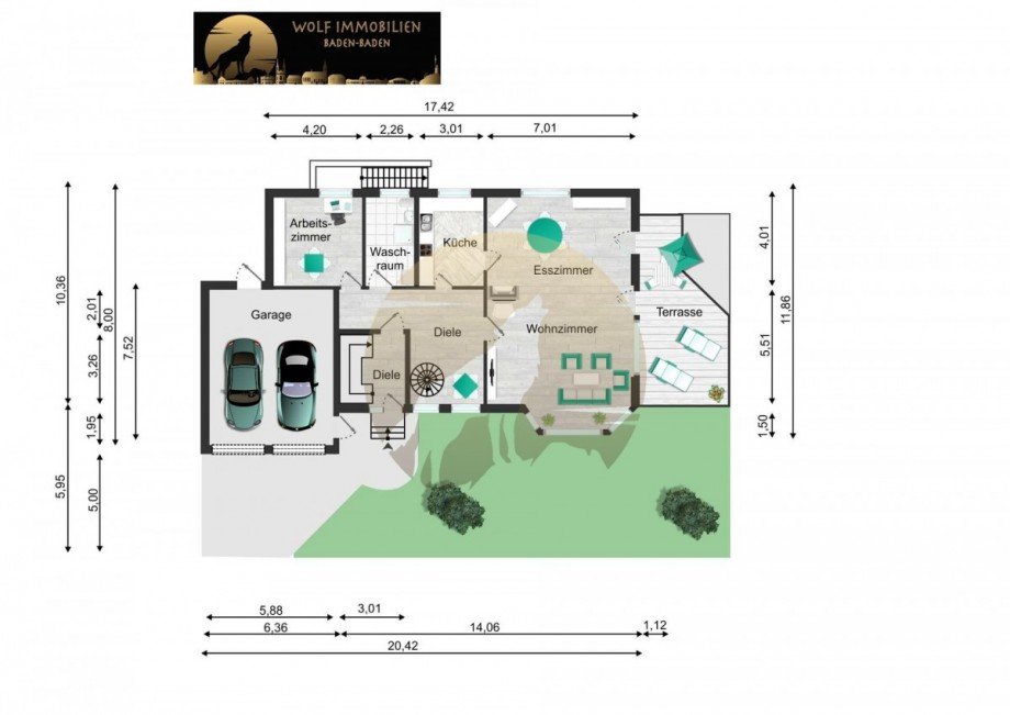 haus-rastatt-muggensturm-grundriss-eg-wolf-immobilien Einfamilienhaus Muggensturm
