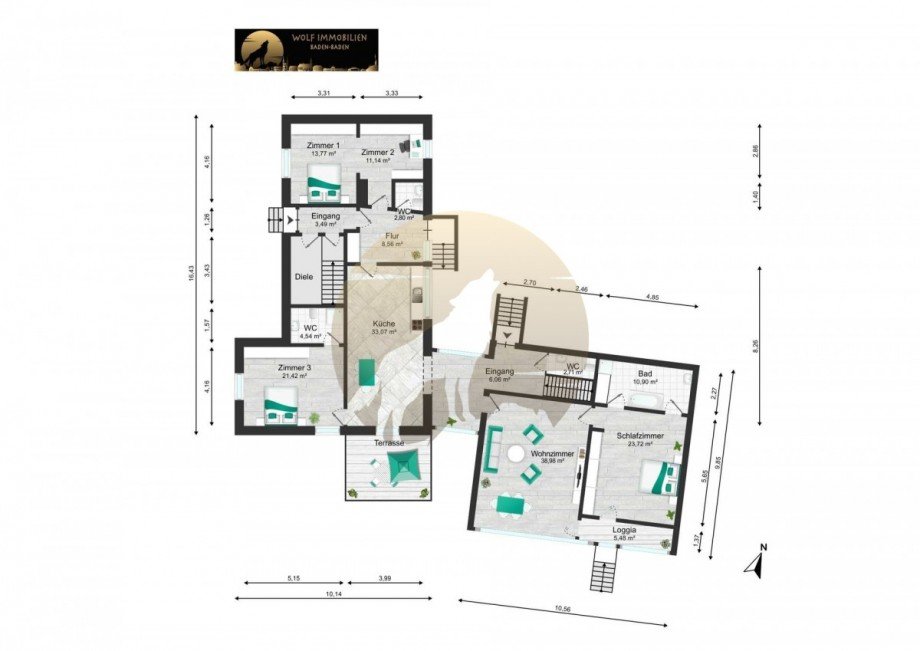 mehrfamilienhaus-gaggenau-grundriss-eg-wolf-immobilien Mehrfamilienhaus Gaggenau