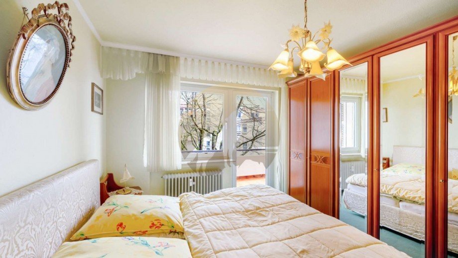 wohnung-baden-baden-schlafzimmer-wolf-immobilien Etagenwohnung Baden-Baden