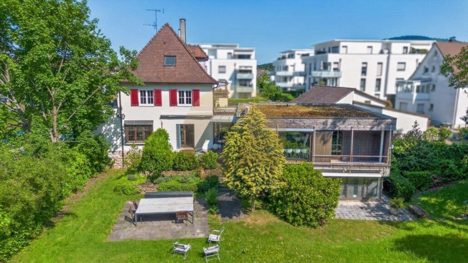 Drohnenaufnahme Mehrfamilienhaus Gaggenau