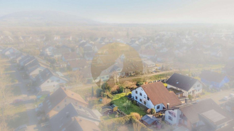 haus-rastatt-muggensturm-drohnenaufnahme-wolf-immobilien Einfamilienhaus Muggensturm