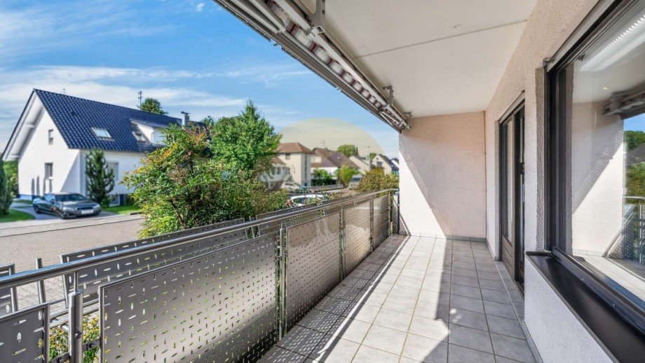 Balkon EG Doppelhaush�lfte Rastatt