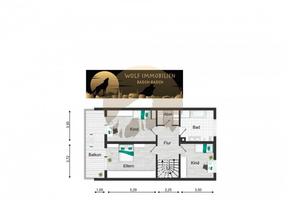 haus-rheinstetten-neuburgweier-grundriss-og-wolf-immobilien Reihenendhaus Rheinstetten