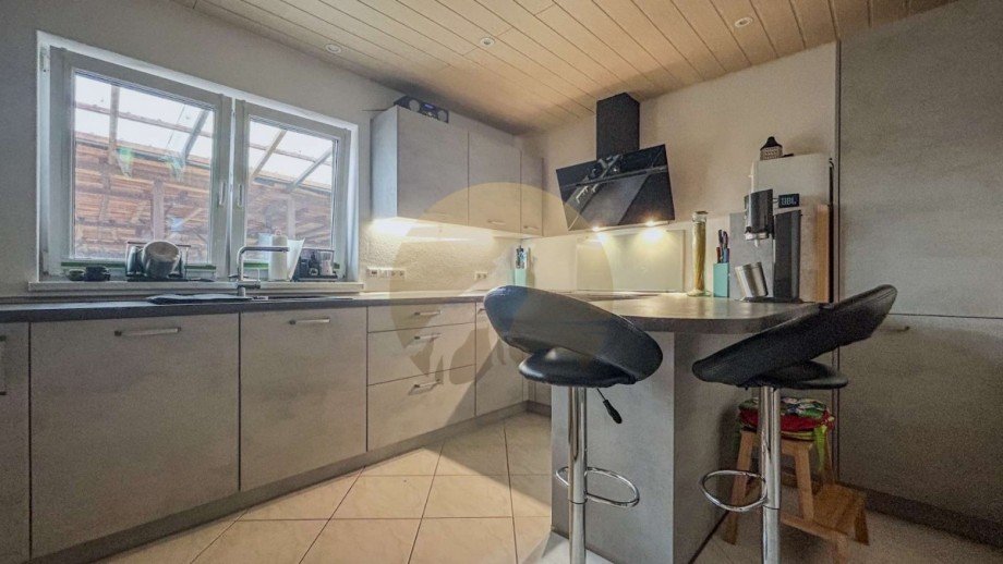 K�che mit EBK Erdgeschosswohnung Lauf