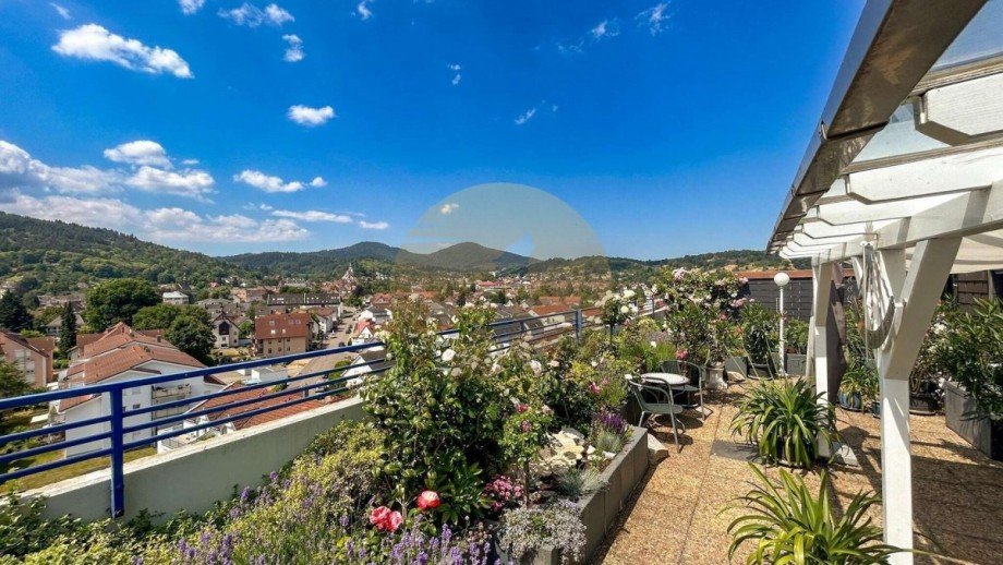 wohnung-gernsbach-aussicht-wolf-immobilien Penthousewohnung Gernsbach