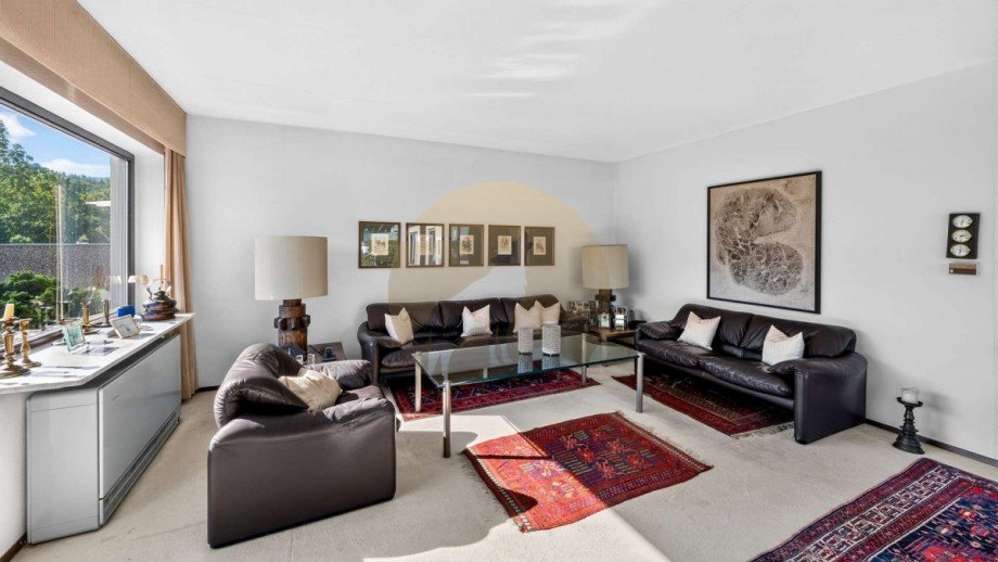 Wohnzimmer Terrassenwohnung Baden-Baden