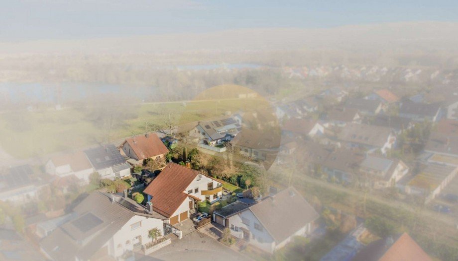 haus-rastatt-muggensturm-drohnenaufnahme-wolf-immobilien Einfamilienhaus Muggensturm