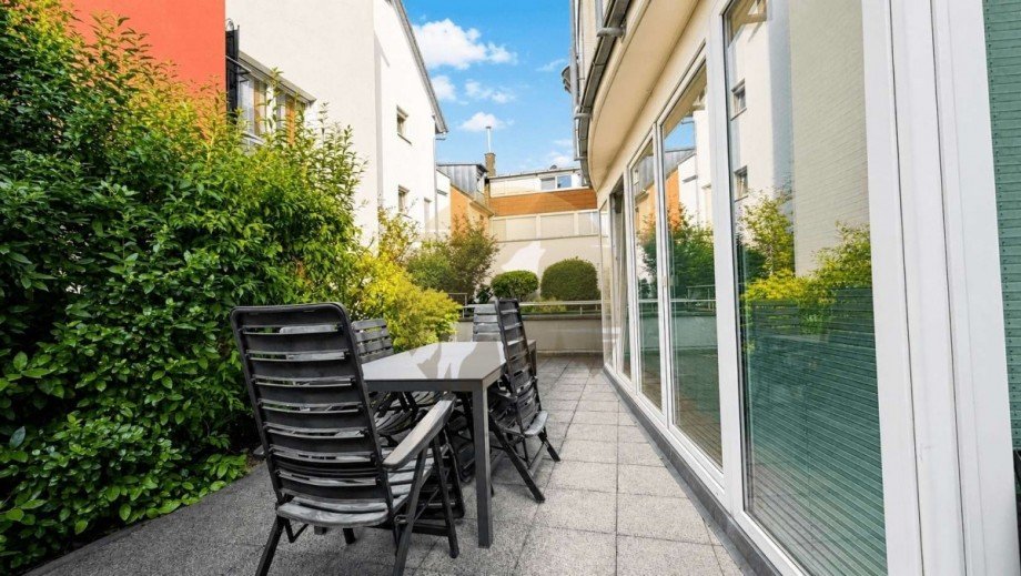 Wintergarten Terrasse Erdgeschosswohnung Ettlingen