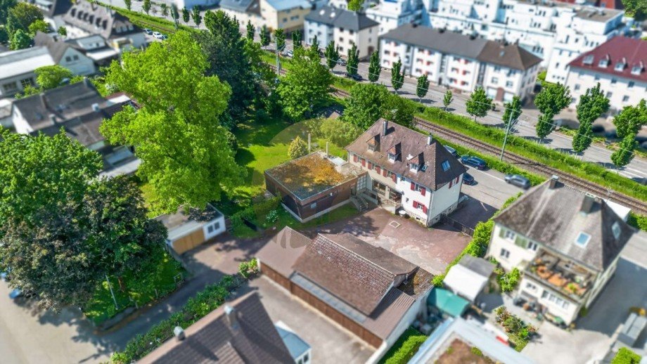 Drohnenaufnahme Mehrfamilienhaus Gaggenau